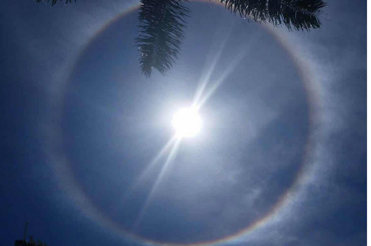 Halo Solar 22º graus